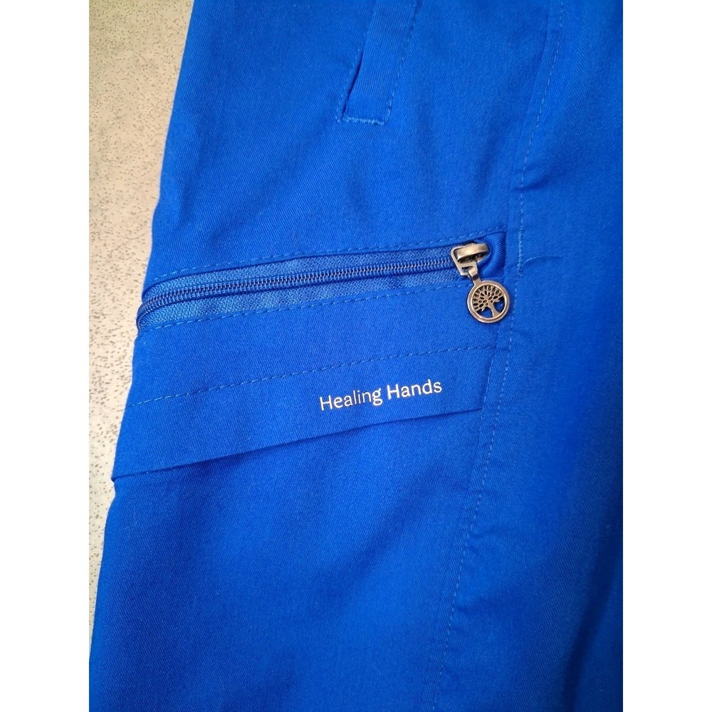 Healing Hands Scrub Bottoms Womens Size Small Tall Joggers Uniform Medical - Picture 6 of 11